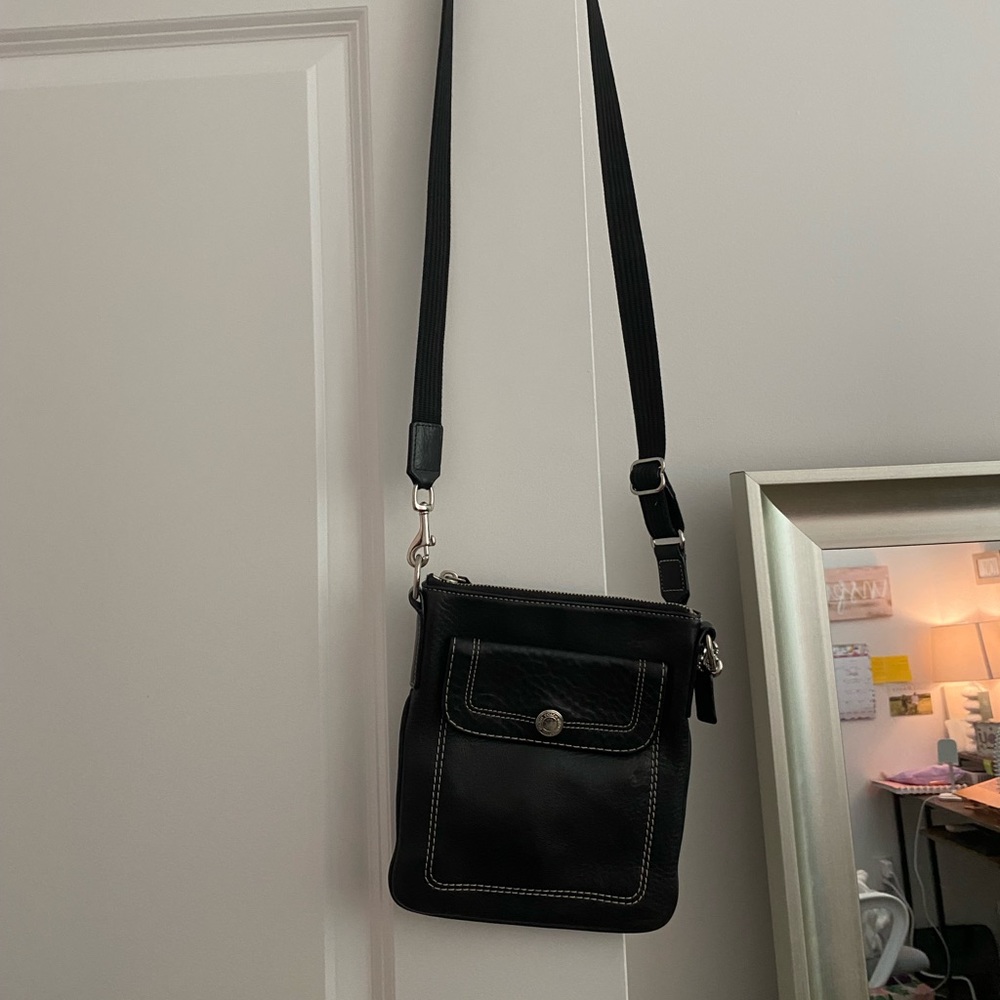 Black Coach Crossbody